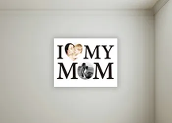 Fotocuadro - 30x40cm -Día de la Madre - I Love My Mom
