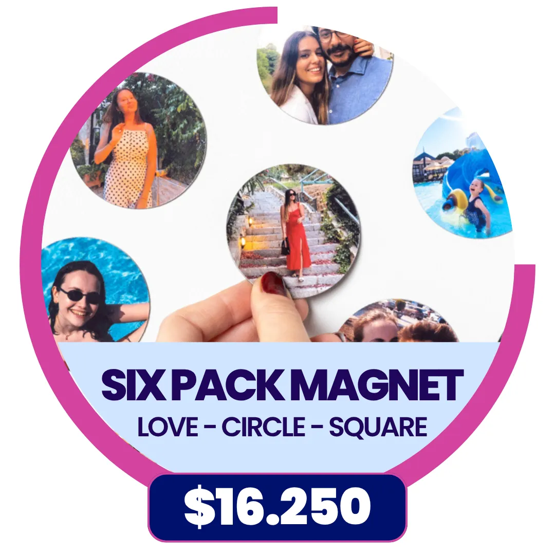 Six Pack Magnets a $16.250