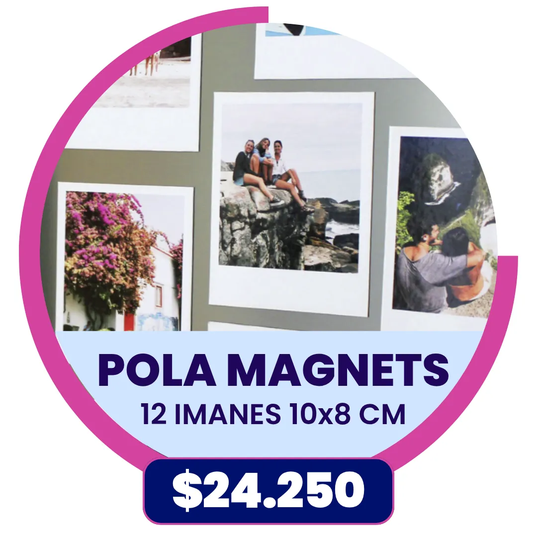 Pack Pola Magnets a $24.250