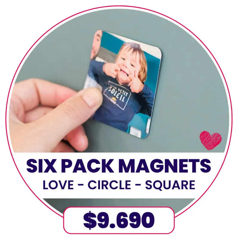 Six Pack Magnets a $9.690 Six Pack Magnets a $9.690