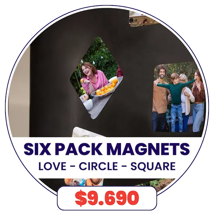 Six Pack Magnets a $9.690 Six Pack Magnets a $9.690
