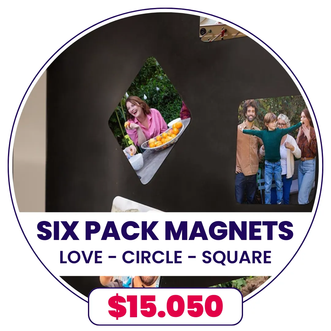 Six Pack Magnets a $15.050