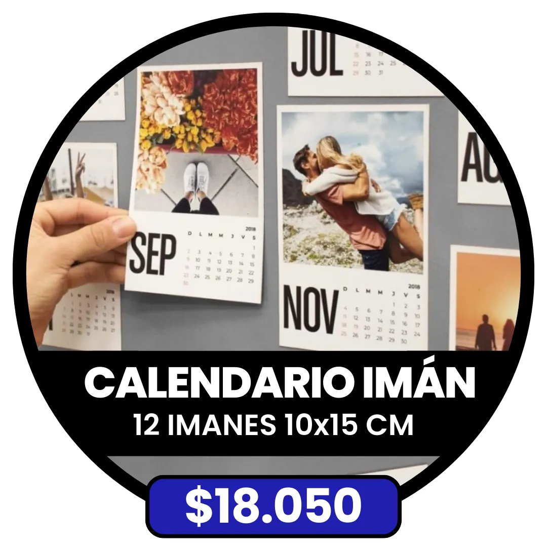 Calendario Pola Imantado a $18.050
