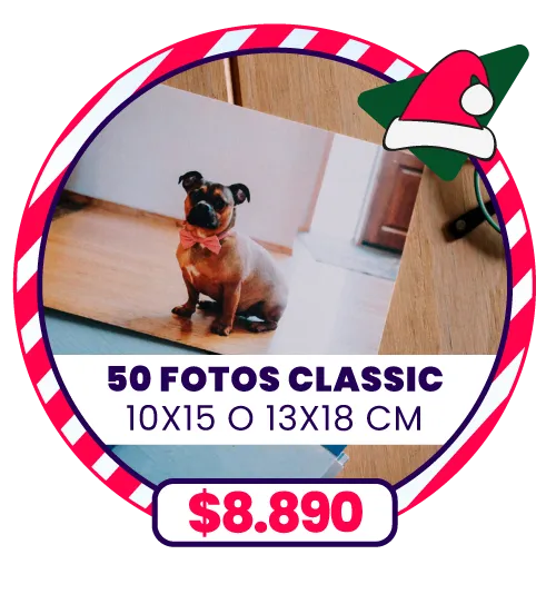 50 fotos de 10x15 o 13x18 a $8.890