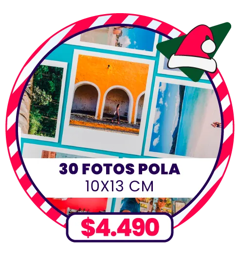 30 fotos Pola 10x13 a $4.490