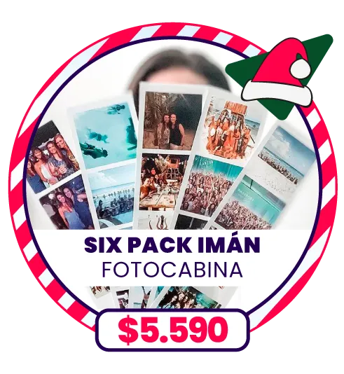 Six Pack Imán FotoCabina a $5.590