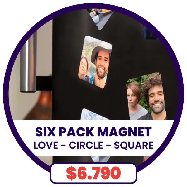Six Pack Magnets a $6.790
