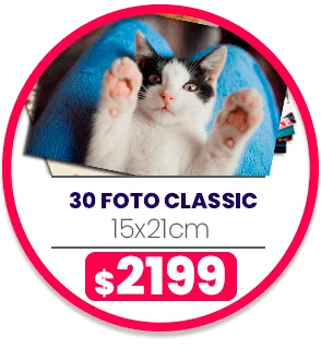 30 fotos Classic 15x21 a $2199