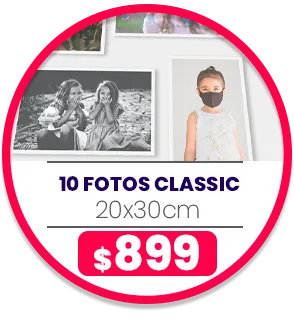 10 fotos Classic 20x30 $899
