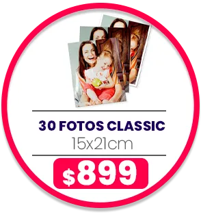 30 fotos Classic 15x21 a $899