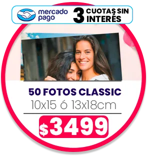 50 fotos de 10x15 o 13x18 a $3499 50 fotos de 10x15 o 13x18 a $3499
