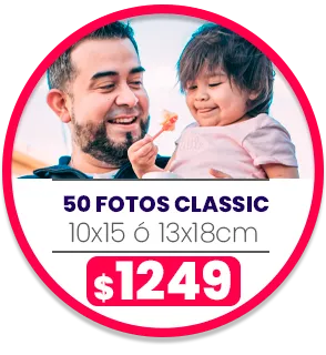50 fotos de 10x15 o 13x18 a $1249 50 fotos de 10x15 o 13x18 a $1249
