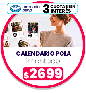 Calendario Pola Imantado a $2699 Calendario Pola Imantado a $2699