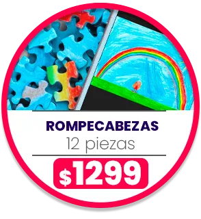 Rompecabezas 12 Piezas a $1299 Rompecabezas 12 Piezas a $1299