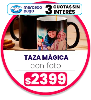 Taza Mágica con Foto a $2399 Taza Mágica con Foto a $2399