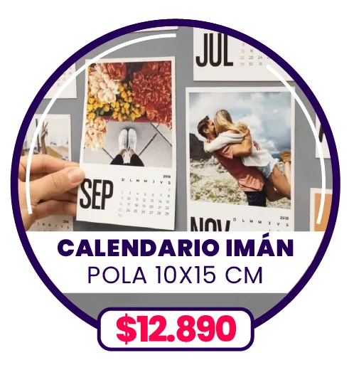 Calendario Pola Imantado a $12.890