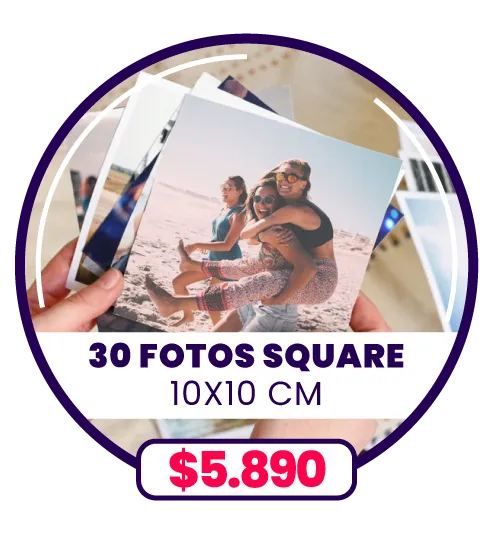 30 fotos Square 10x10 a $5.890