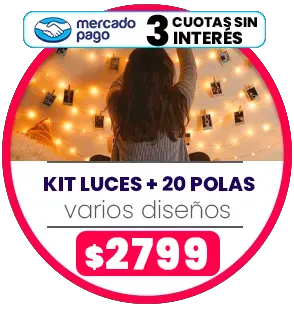 Kit Luces + 20 Polas a $2799 Kit Luces + 20 Polas a $2799